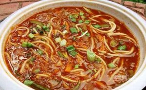 سوپ نودل قرقاول